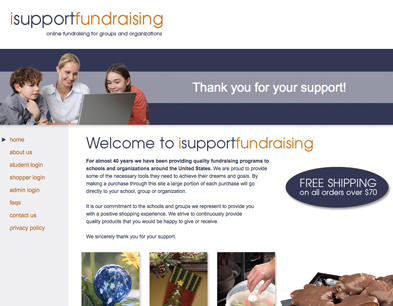 isupportfundraising.com